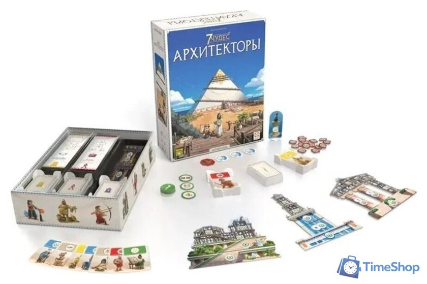 Настольная игра Стиль Жизни 7 Чудес: Архитекторы - Изображение №2 — Интернет-магазин Time-Shop