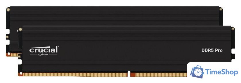 Оперативная память Crucial Pro 2x16ГБ DDR5 6000 МГц CP2K16G60C48U5 - Изображение №1 — Интернет-магазин Time-Shop