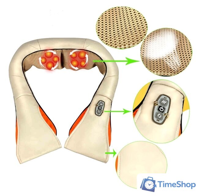 Массажер для шеи и плеч  Comtek 1013С - Изображение №2 — Интернет-магазин Time-Shop
