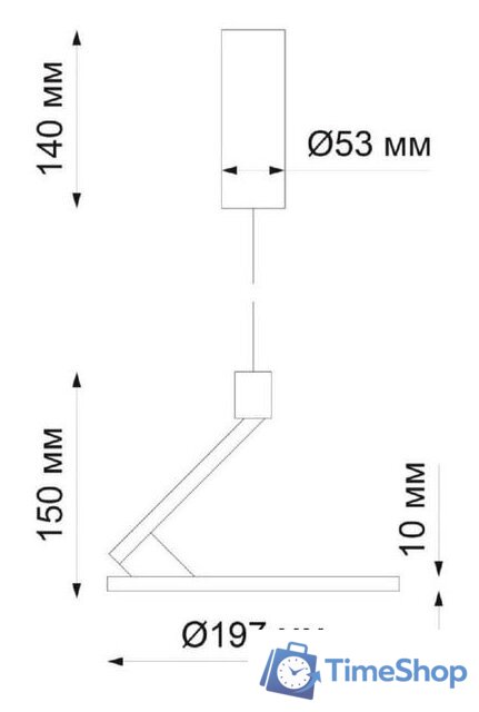 Подвесная люстра Novotech Hat 358351 - Изображение №3 — Интернет-магазин Time-Shop