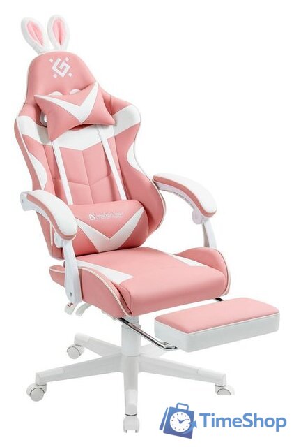 Игровое (геймерское) кресло Defender Irifi (розовый) - Изображение №3 — Интернет-магазин Time-Shop