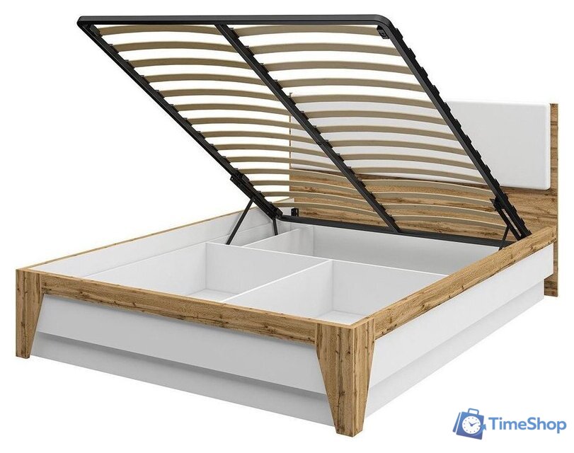 Кровать Elva Нодо NEM01K-1690/2060/1010 (01) (с ящиком и подъемным механизмом) - Изображение №2 — Интернет-магазин Time-Shop