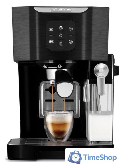 Рожковая кофеварка Sencor SES 4040BK - Изображение №3 — Интернет-магазин Time-Shop