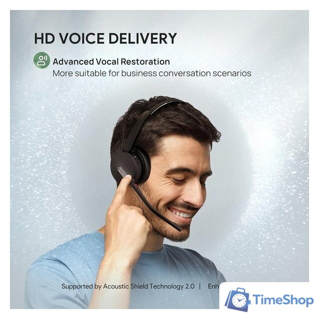 Офисная гарнитура Yealink BH70 Mono UC USB-A - Изображение №8 — Интернет-магазин Time-Shop