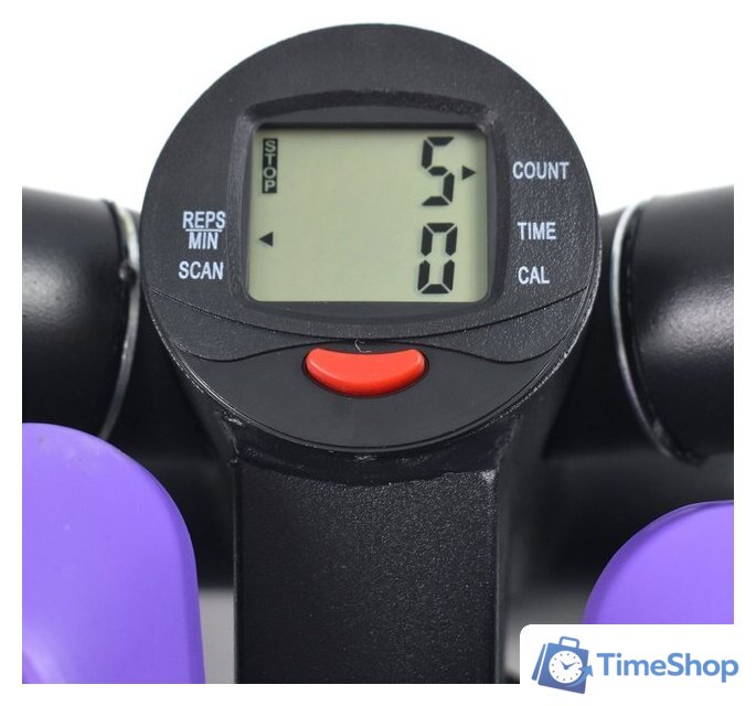 Поворотный степпер Calviano 101 (фиолетовый) - Изображение №8 — Интернет-магазин Time-Shop