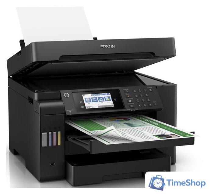 МФУ Epson L15150 (ресурс стартовых контейнеров 6500/5200, контейнер 112) - Изображение №2 — Интернет-магазин Time-Shop