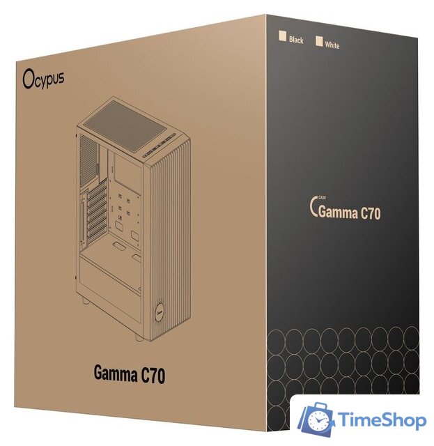 Корпус Ocypus Gamma C70 BK - Изображение №10 — Интернет-магазин Time-Shop
