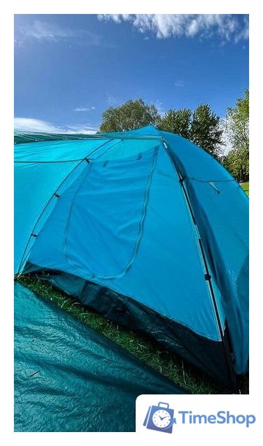 Треккинговая палатка Calviano Acamper Monsun 3 (бирюзовый) - Изображение №6 — Интернет-магазин Time-Shop