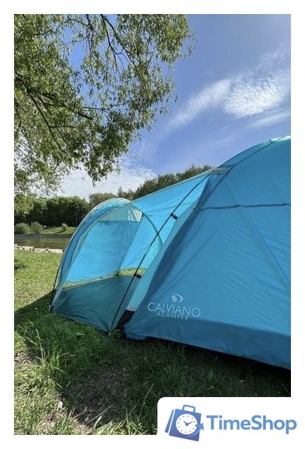 Треккинговая палатка Calviano Acamper Monsun 3 (бирюзовый) - Изображение №8 — Интернет-магазин Time-Shop