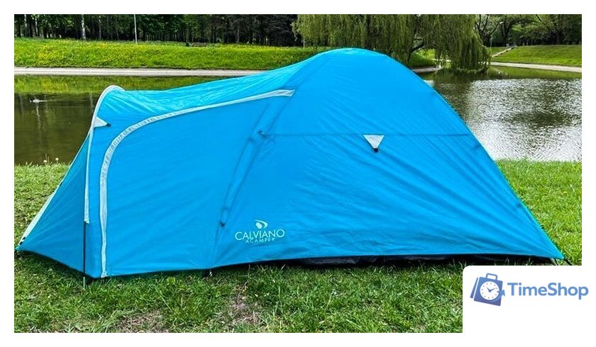 Треккинговая палатка Calviano Acamper Monsun 3 (бирюзовый) - Изображение №5 — Интернет-магазин Time-Shop