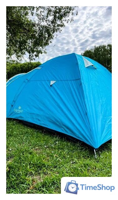 Треккинговая палатка Calviano Acamper Monsun 3 (бирюзовый) - Изображение №4 — Интернет-магазин Time-Shop