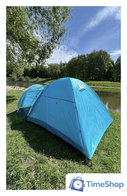 Треккинговая палатка Calviano Acamper Monsun 3 (бирюзовый) - Изображение №9 — Интернет-магазин Time-Shop