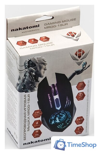 Игровая мышь Nakatomi MROG-15UR - Изображение №5 — Интернет-магазин Time-Shop