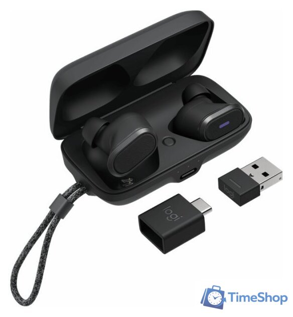 Наушники Logitech Zone True Wireless (графит) - Изображение №3 — Интернет-магазин Time-Shop