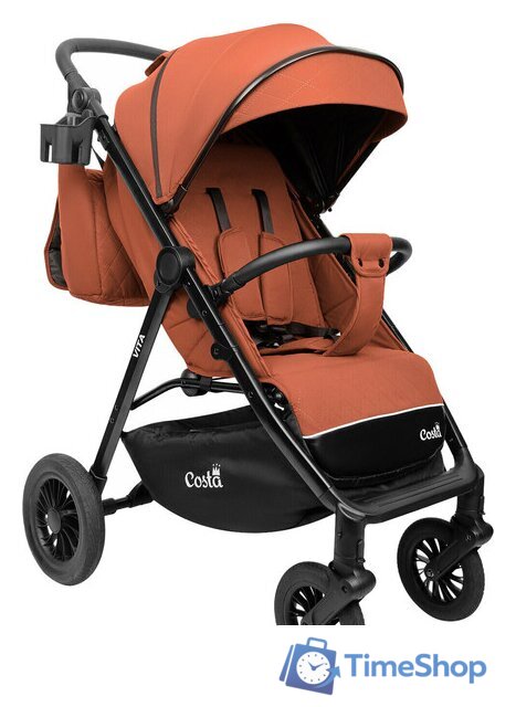Коляска прогулочная «книга» Costa Vita VT-8 (терракот) - Изображение №1 — Интернет-магазин Time-Shop