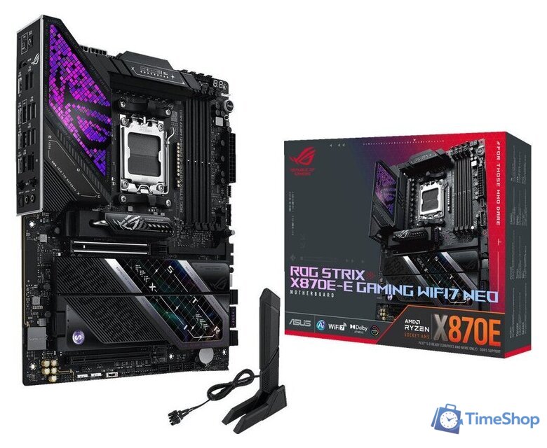 Материнская плата ASUS ROG Strix X870E-E Gaming WiFi7 Neo - Изображение №13 — Интернет-магазин Time-Shop