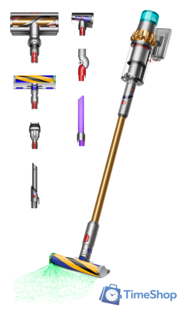 Пылесос Dyson V15 Detect Absolute 447000-01 - Изображение №1 — Интернет-магазин Time-Shop