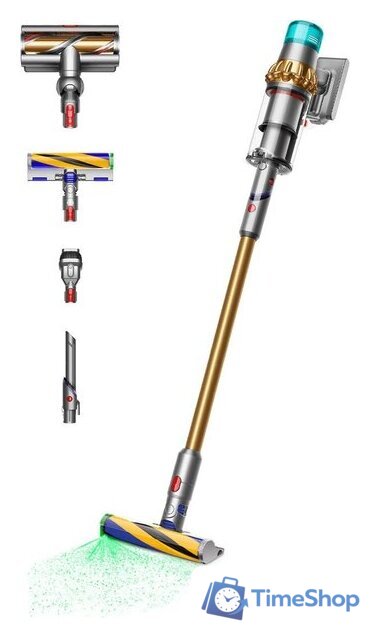 Пылесос Dyson V15 Detect Absolute 447000-01 - Изображение №1 — Интернет-магазин Time-Shop