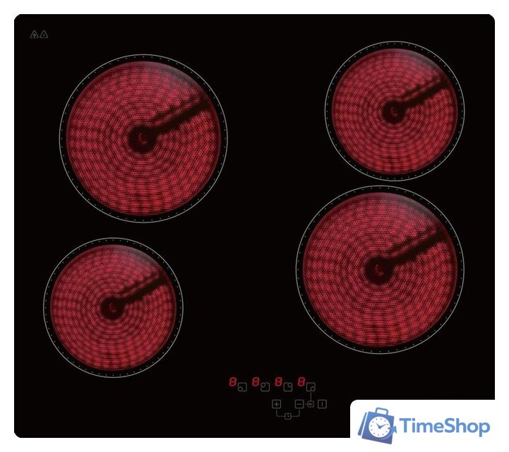 Варочная панель Hyundai HHE 6410 BG - Изображение №2 — Интернет-магазин Time-Shop