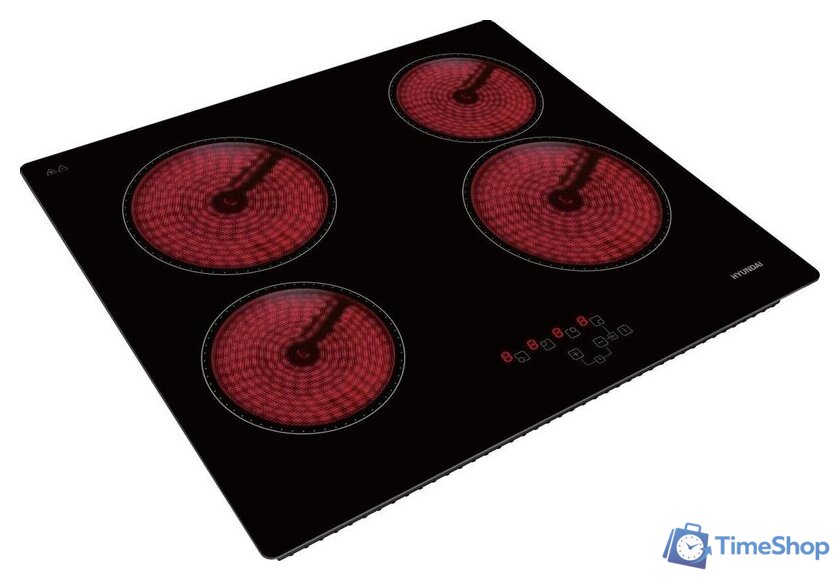 Варочная панель Hyundai HHE 6410 BG - Изображение №8 — Интернет-магазин Time-Shop