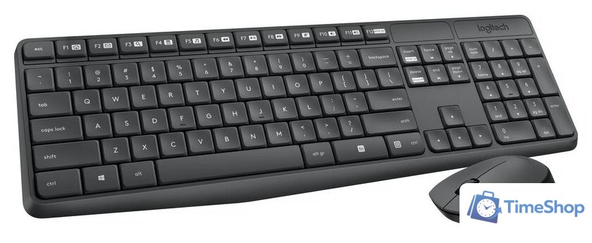 Офисный набор Logitech MK235 Wireless Combo 920-007949 - Изображение №1 — Интернет-магазин Time-Shop
