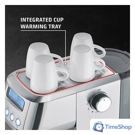 Рожковая кофеварка CASO EspressoGourmet Crema - Изображение №9 — Интернет-магазин Time-Shop