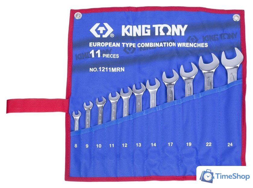 Набор ключей King Tony 1211MRN (11 предметов) - Изображение №1 — Интернет-магазин Time-Shop