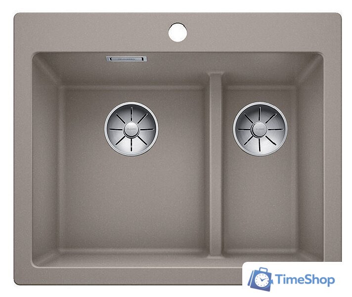 Кухонная мойка Blanco Pleon 6 Split (серый беж) [521696] - Изображение №1 — Интернет-магазин Time-Shop