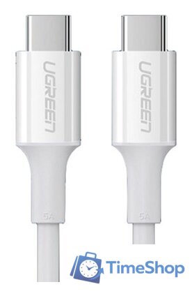 Кабель Ugreen US300 60552 USB Type-C - USB Type-C (2 м, белый) - Изображение №1 — Интернет-магазин Time-Shop