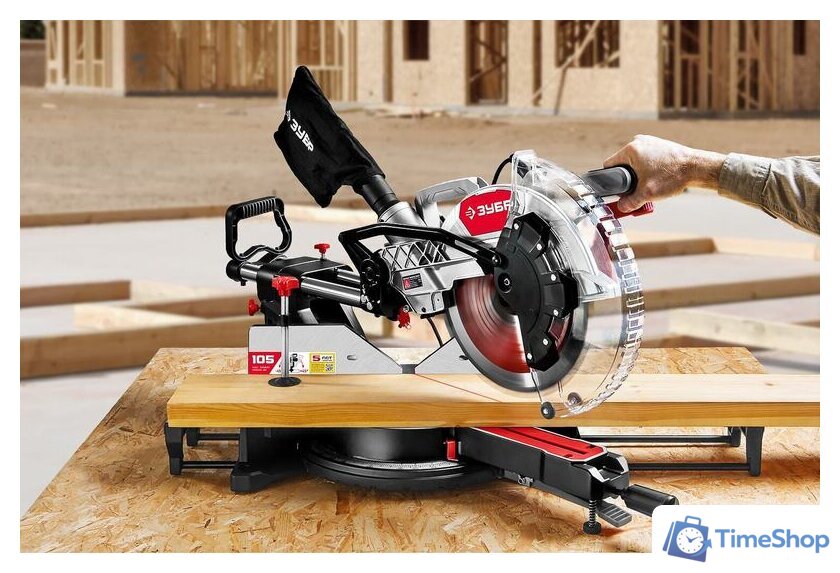 Торцовочная пила Зубр ЗПТ-305-1800 ПЛ - Изображение №10 — Интернет-магазин Time-Shop