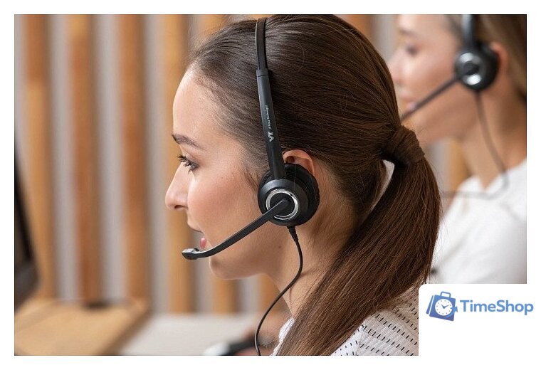 Офисная гарнитура VT VT6300-D USB - Изображение №3 — Интернет-магазин Time-Shop