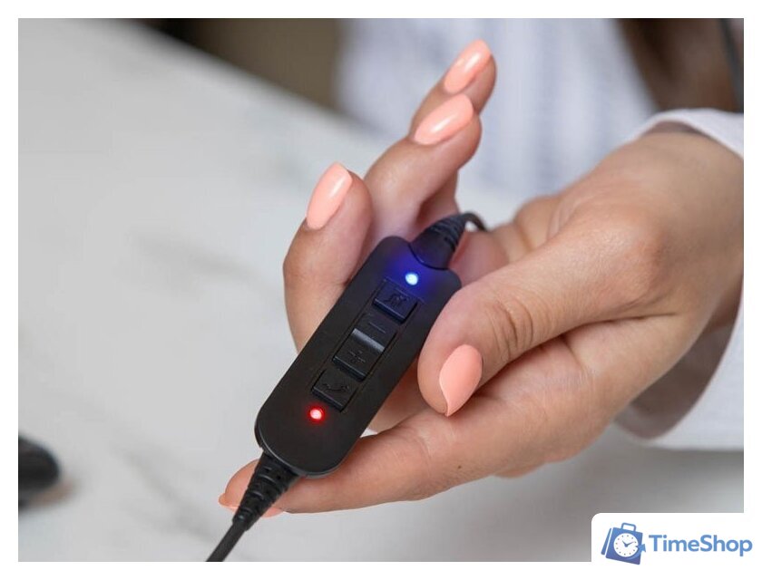 Офисная гарнитура VT VT6300-D USB - Изображение №4 — Интернет-магазин Time-Shop