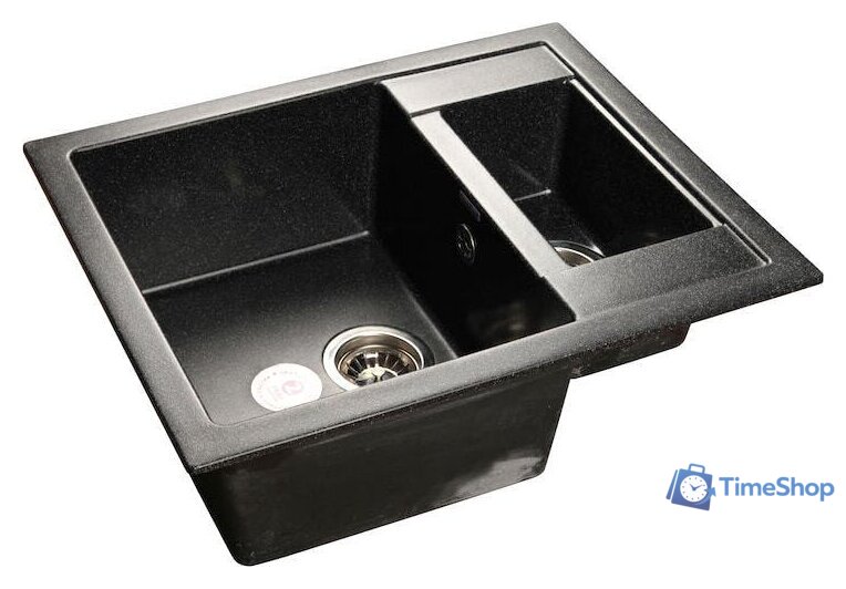 Кухонная мойка GranFest GF-Q610K (черный) - Изображение №1 — Интернет-магазин Time-Shop