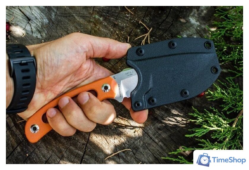 Складной нож Ruike F815-J (оранжевый) - Изображение №7 — Интернет-магазин Time-Shop