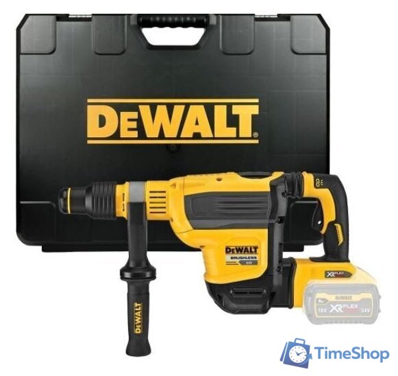 Перфоратор DeWalt DCH614N-XJ (без АКБ, кейс) - Изображение №1 — Интернет-магазин Time-Shop