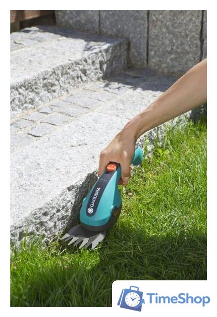Кусторез + ножницы Gardena ClassicCut Li 9854-20 (с АКБ, 2 ножа) - Изображение №13 — Интернет-магазин Time-Shop