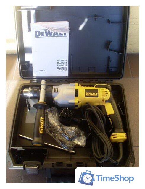 Дрель алмазного сверления DeWalt D21570K - Изображение №3 — Интернет-магазин Time-Shop