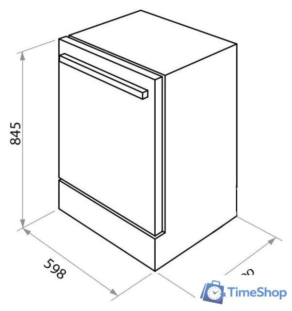 Отдельностоящая посудомоечная машина MAUNFELD MWF12S - Изображение №20 — Интернет-магазин Time-Shop