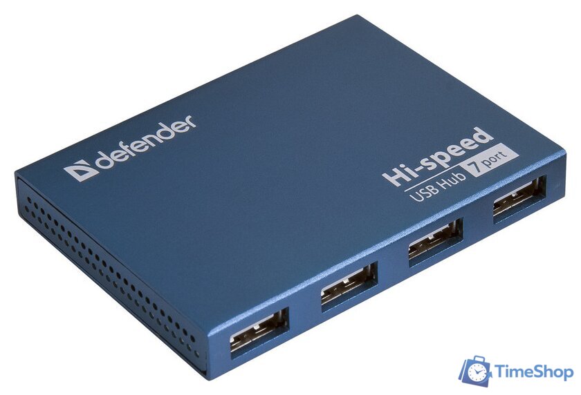 USB-хаб Defender Septima Slim (83505) - Изображение №1 — Интернет-магазин Time-Shop