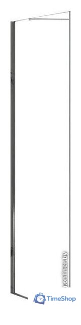 Душевая стенка Rea Molier 90 (хром/прозрачное стекло) - Изображение №1 — Интернет-магазин Time-Shop