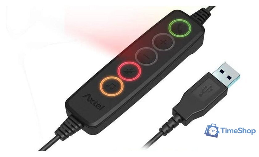 Наушники Axtel Voice UC40 Mono NC - Изображение №2 — Интернет-магазин Time-Shop