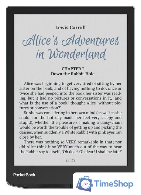 Электронная книга PocketBook 743K3 InkPad Color 3 (черный/серебристый) - Изображение №2 — Интернет-магазин Time-Shop