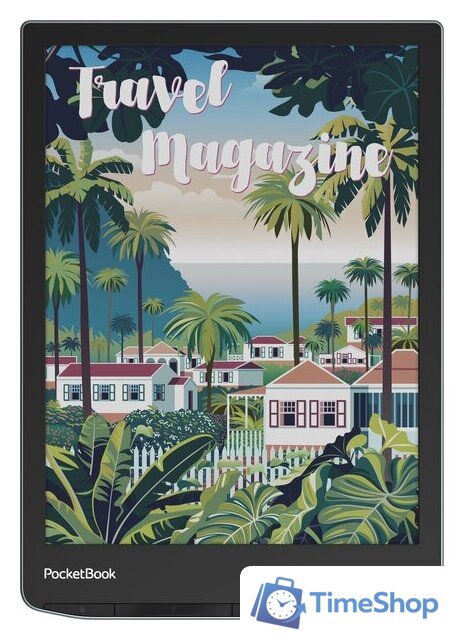 Электронная книга PocketBook 743K3 InkPad Color 3 (черный/серебристый) - Изображение №1 — Интернет-магазин Time-Shop