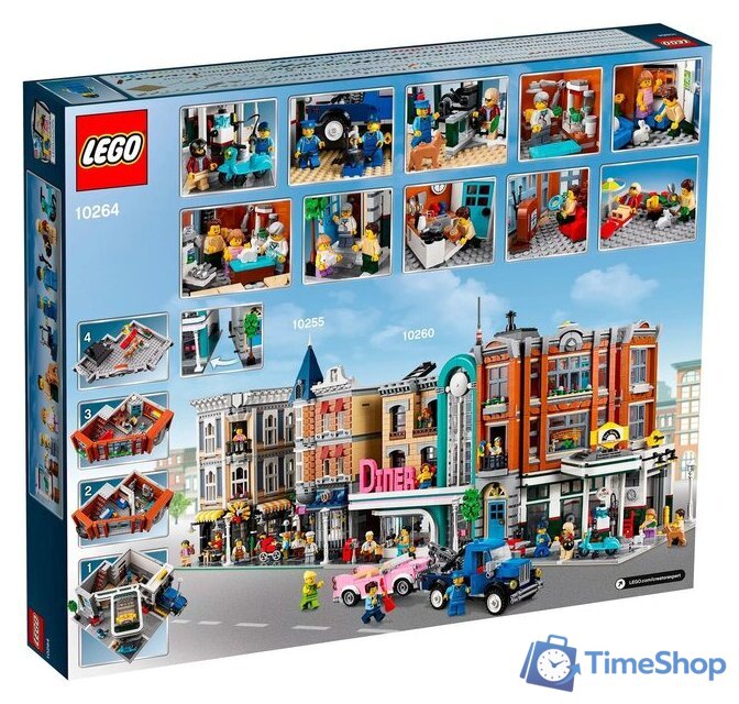 Конструктор LEGO Creator 10264 Гараж на углу - Изображение №2 — Интернет-магазин Time-Shop