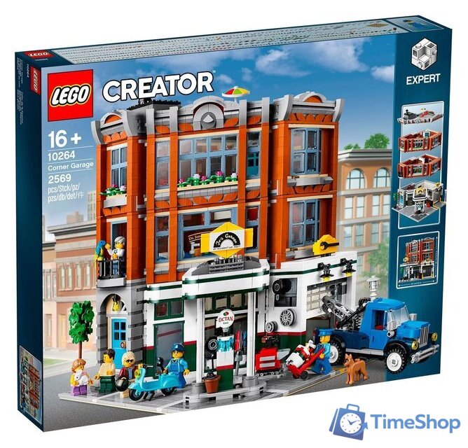 Конструктор LEGO Creator 10264 Гараж на углу - Изображение №1 — Интернет-магазин Time-Shop