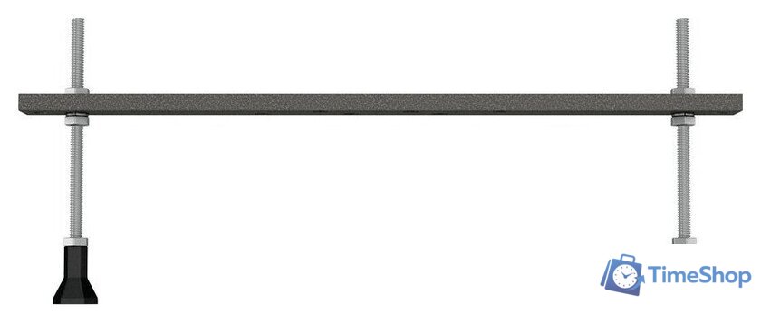 Ванна Cersanit Kaliope 153x100 R 63442 (с ножками, экраном и сифоном Prime черный) - Изображение №7 — Интернет-магазин Time-Shop