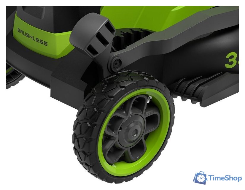 Газонокосилка Greenworks GD24LM331K2 2520607UA (с 1-им АКБ) - Изображение №8 — Интернет-магазин Time-Shop