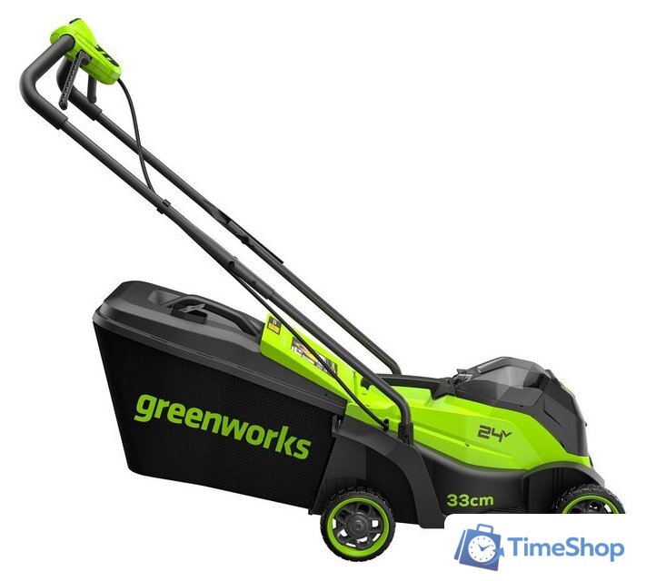 Газонокосилка Greenworks GD24LM331K2 2520607UA (с 1-им АКБ) - Изображение №5 — Интернет-магазин Time-Shop
