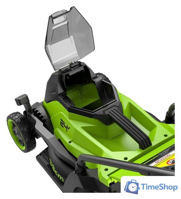 Газонокосилка Greenworks GD24LM331K2 2520607UA (с 1-им АКБ) - Изображение №10 — Интернет-магазин Time-Shop