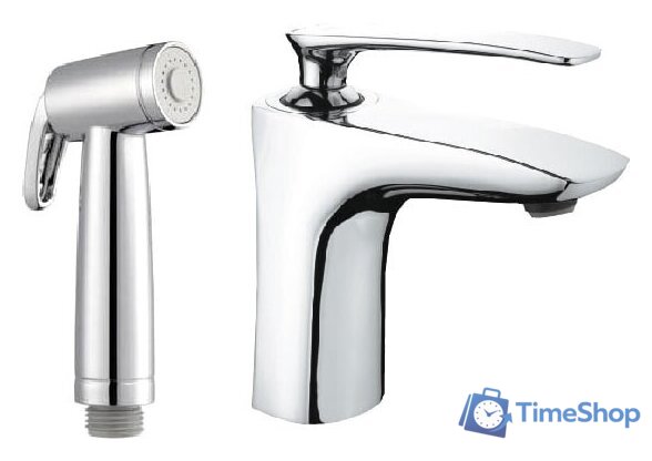 Смеситель с лейкой для биде Rubineta Aero-17 (N) - Изображение №1 — Интернет-магазин Time-Shop